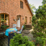 Geschützte Terrasse Ferienwohnung 1
